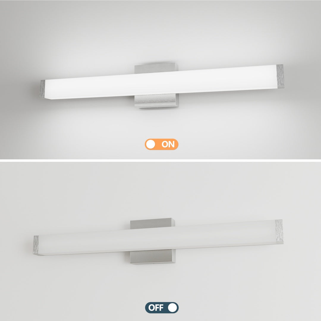 Bathroom Vanity Light Brushed Nickel - 25 Inch (United States Delivery Only)