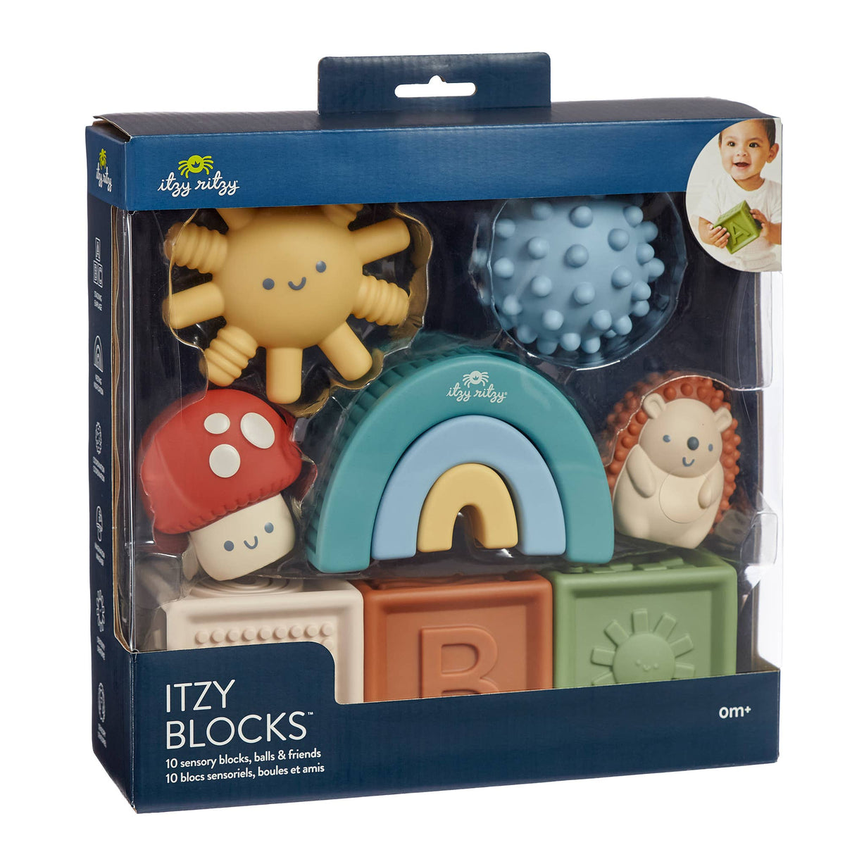 Itzy Ritzy Canada - ITZY BLOCKS™ Sensory Block Set - Ages 1–2