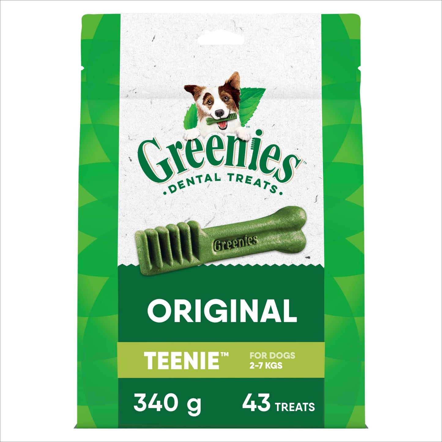 GREENIES Dog Treats Original Teenie Natural Dental Care, (43 Treats) 12oz. Pack 🍁 All In One Marketplace Canada
