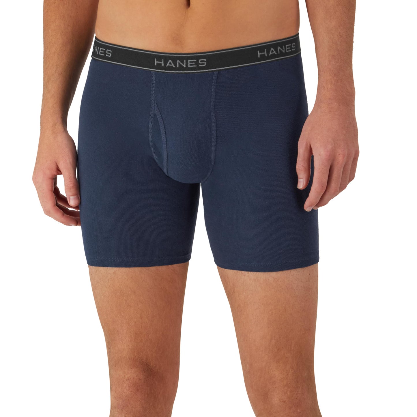 Hanes mens 4 Pack Boxer Briefs, Black/Grey, XXX-Large US 🍁 All In One Marketplace Canada