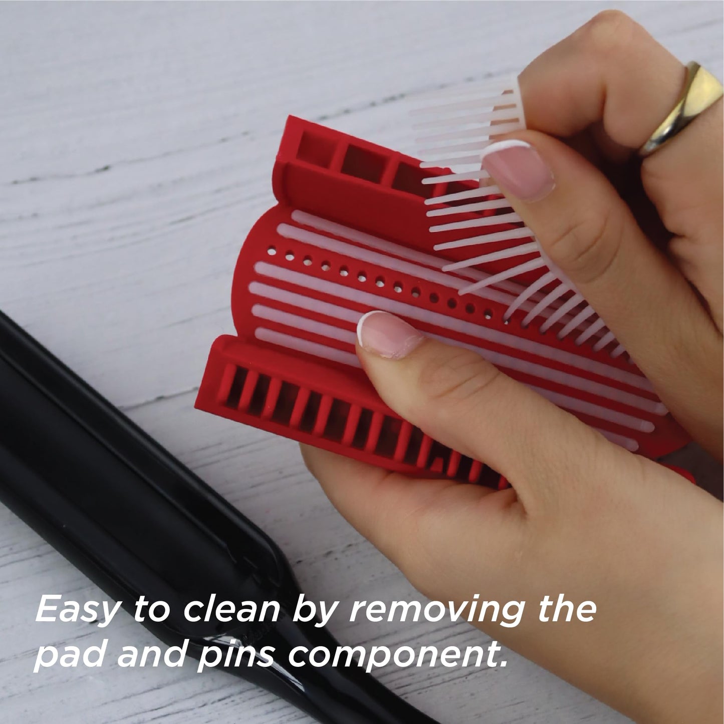 Denman D3 Original Curl Definer & Styler – 7‑Row Detangling Brush for Smooth, Defined Curls – Precision Styling Brush for Curly or Straight Hair – For Men and Women 🍁 All In One Marketplace Canada
