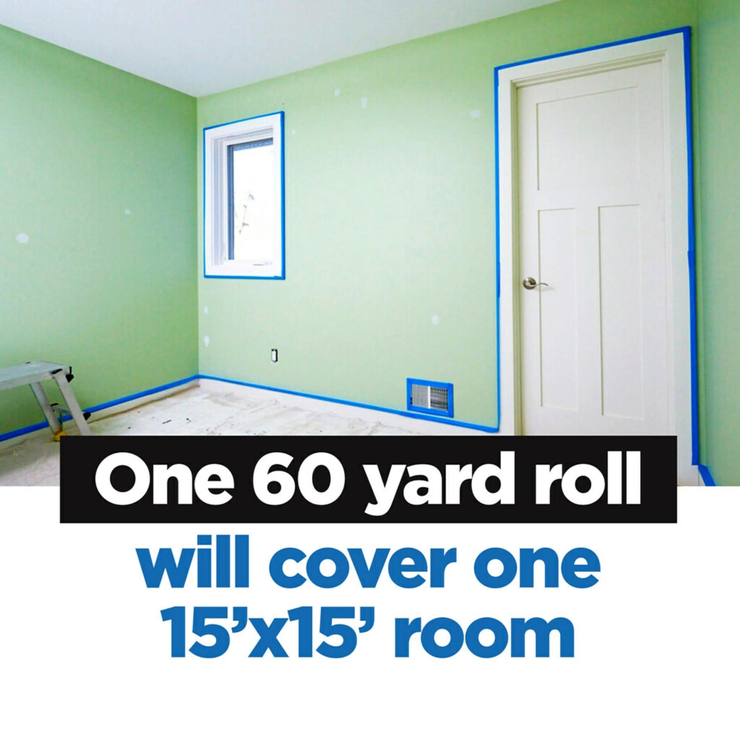 Scotch Painter’s Tape ScotchBlue Original Painter's Tape, Multi-Surface, 36 mm (4 Rolls) - 2090-1.41 Inch X 60 Yards, Blue (2090-36EP4) 🍁 All In One Marketplace Canada