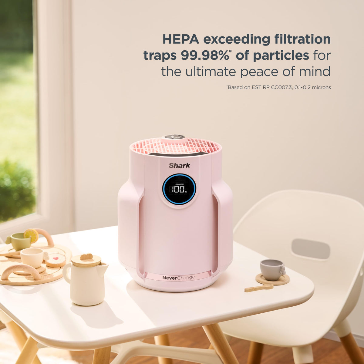 Shark NeverChange Compact Pro Air Purifier, HP072CPK, Quartz 🍁 All In One Marketplace Canada