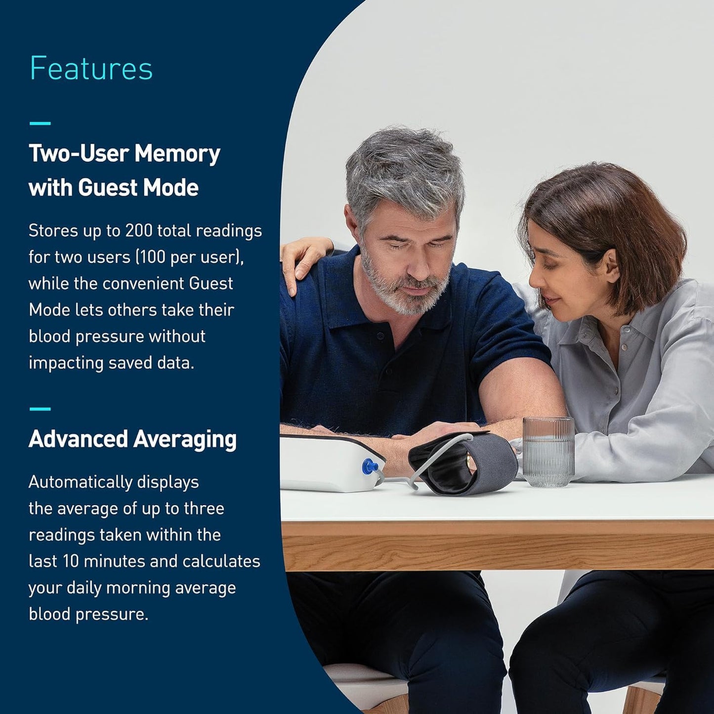 OMRON Platinum Upper Arm Blood Pressure Monitor - Clinically Validated Blood Pressure Arm Cuff - Use OMRON Connect App for Unlimited Measurements 🍁 All In One Marketplace Canada