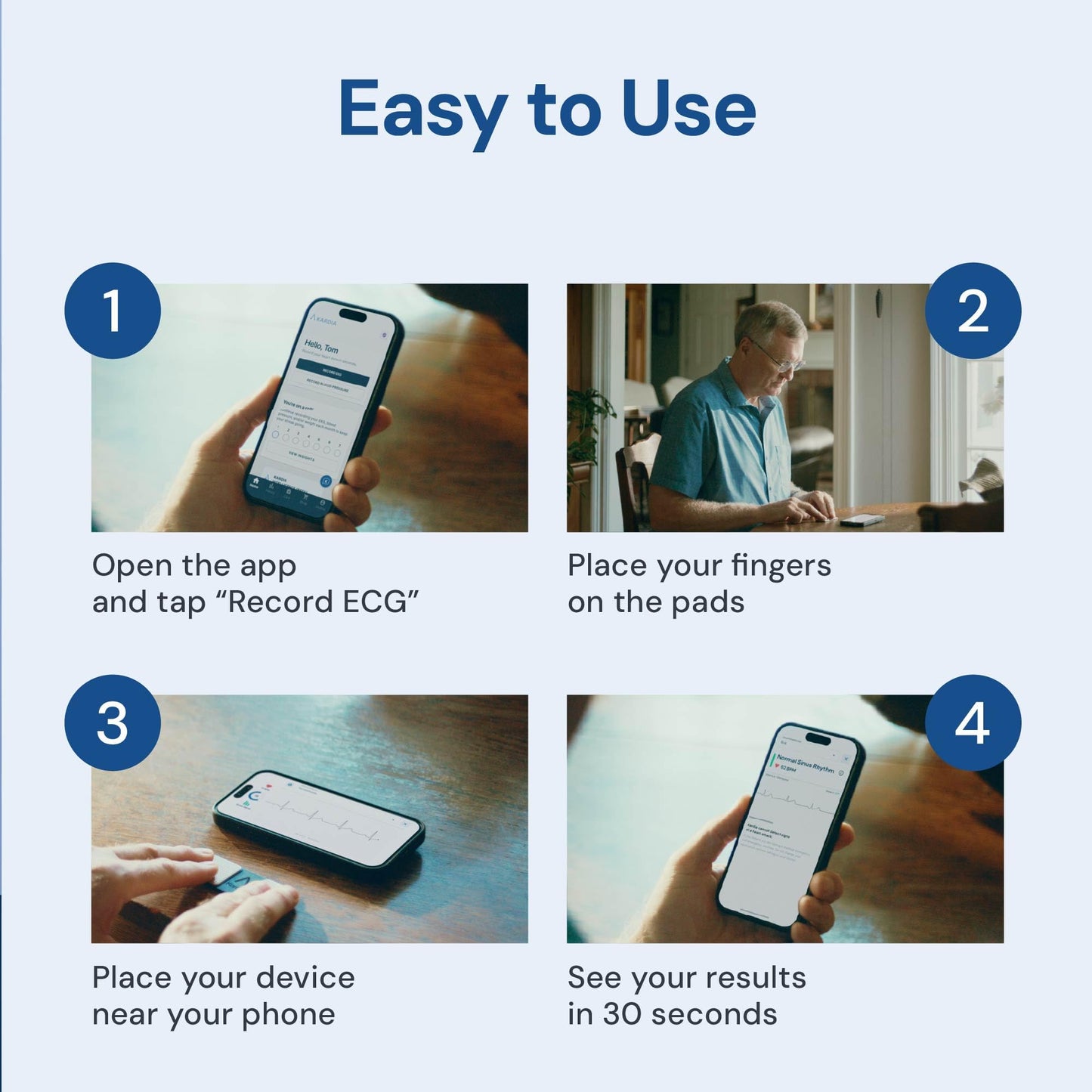KardiaMobile 1-Lead ECG Monitor, Health Canada Licensed Heart Monitor, Detects Normal Sinus Rhythm, AFib & Arrhythmias, Results in 30 Seconds 🍁 All In One Marketplace Canada