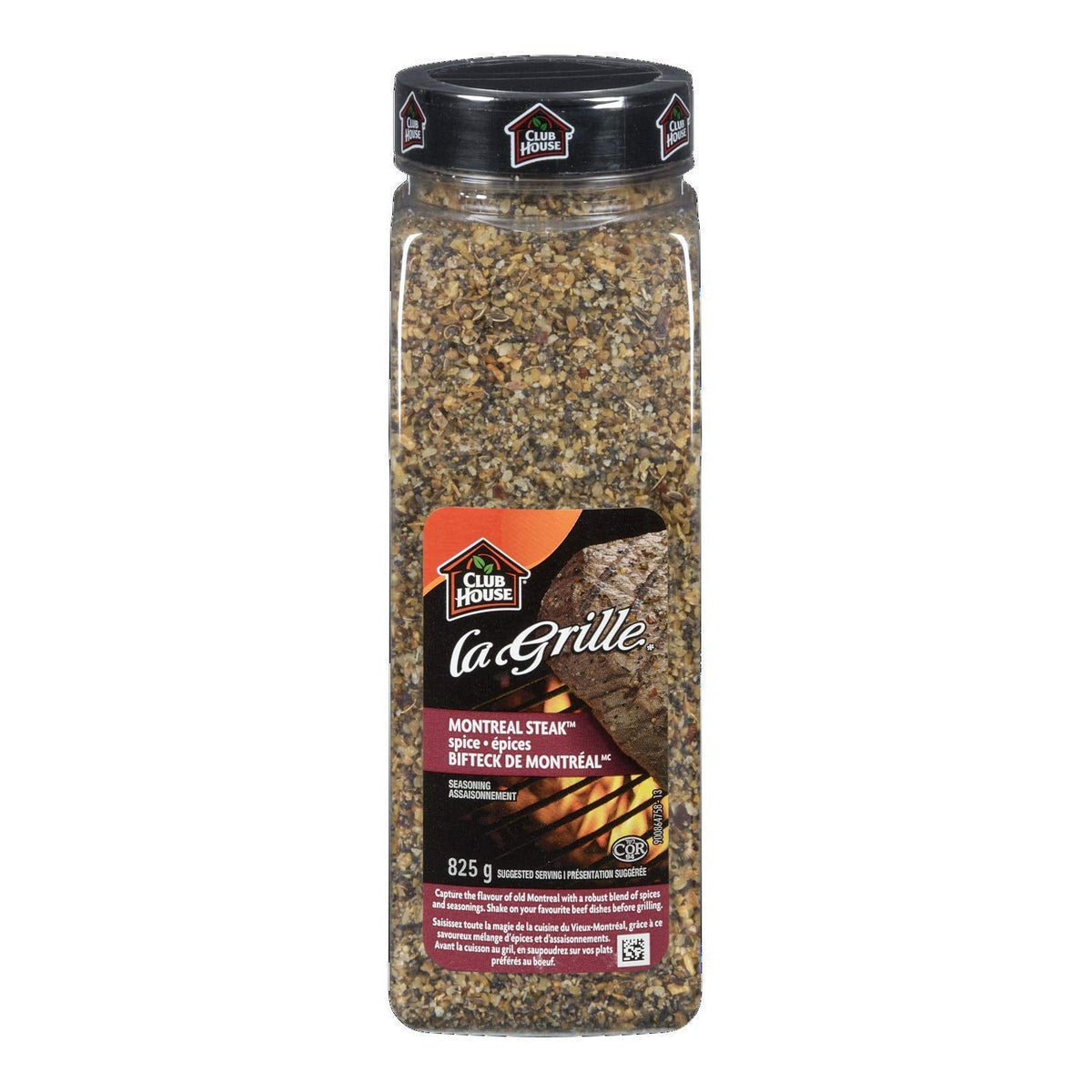 Club House La Grille, Grilling Made Easy, Montreal Steak Spice Seasoning, 825g 🍁 All In One Marketplace Canada