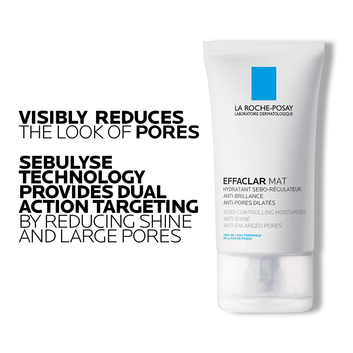 La Roche Posay Face Moisturizer for Oily, Acne-Prone Skin, Effaclar Mat Daily Face Cream, Anti-Shine & Pore Minimizer, Oil-Free, Recommended by Dermatologists, Travel Size, 40ml 🍁 All In One Marketplace Canada