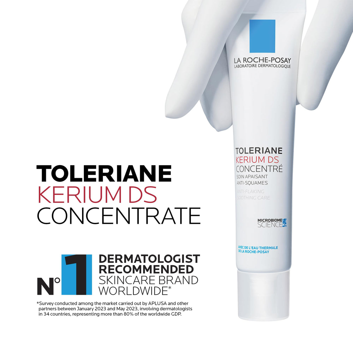 La Roche Posay Face Moisturizer, Toleriane Kerium DS Concentrate Moisturizer for Oily, Flaky, Red Skin. Hydrating Oil-Free Lotion, Suitable for Sensitive Skin & Dermatologist Recommended, 40mL 🍁 All In One Marketplace Canada
