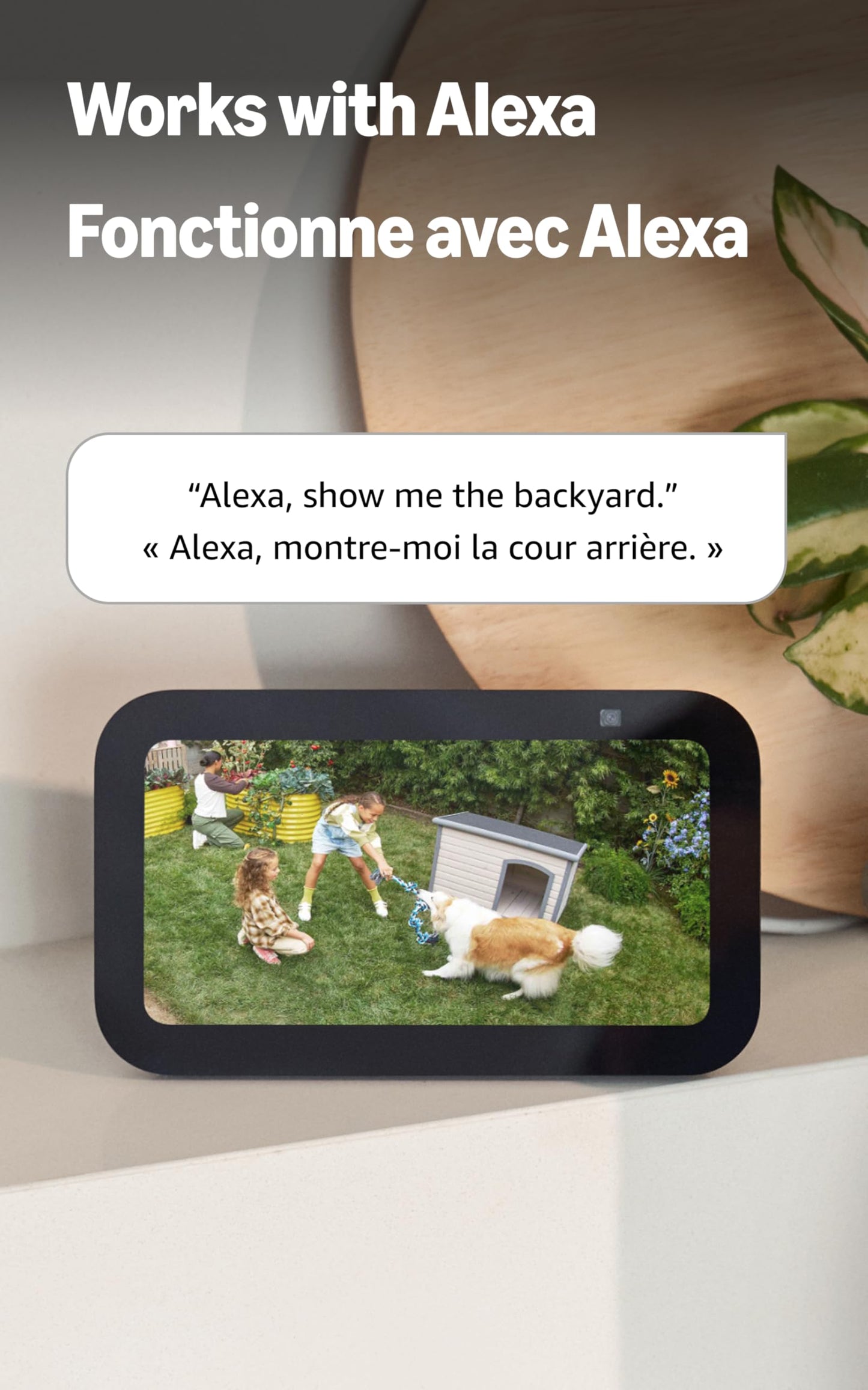 Ring Spotlight Cam Plus, Battery | Two-Way Talk, Colour Night Vision, and Security Siren - White 🍁 All In One Marketplace Canada