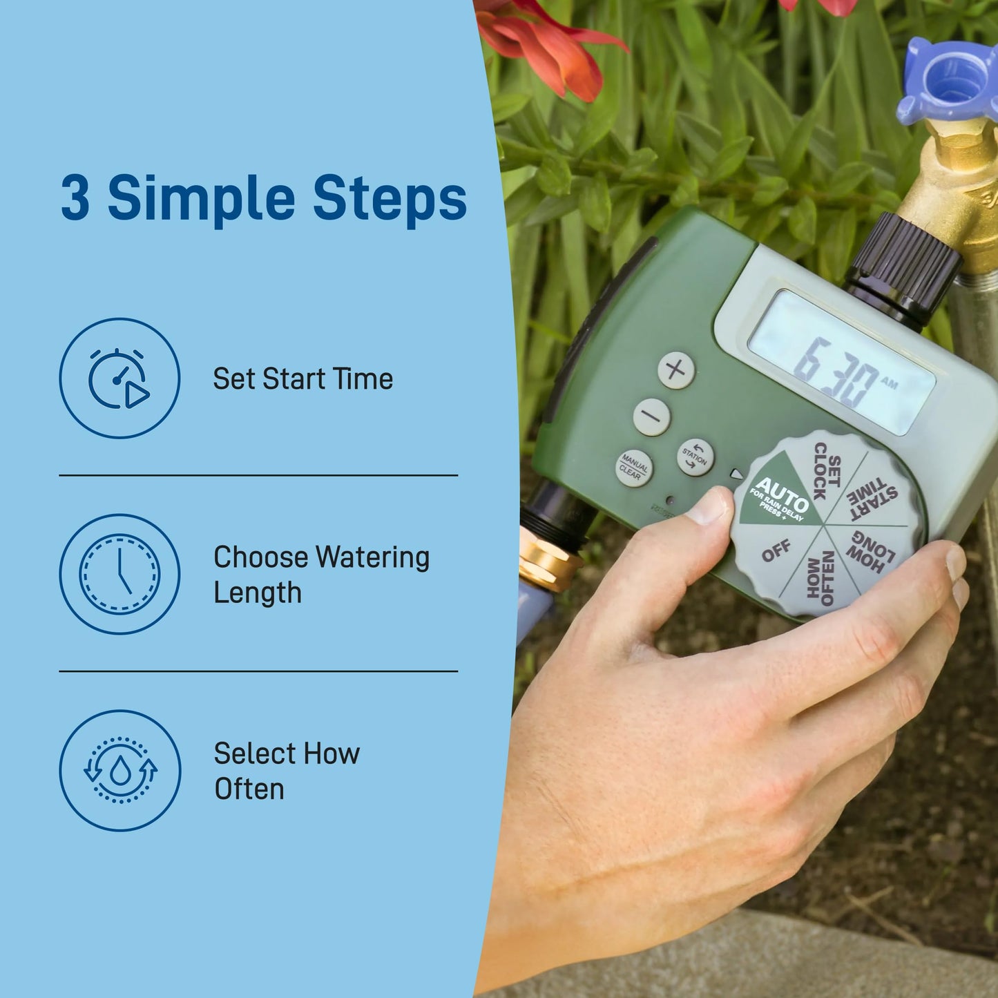 Orbit 58910 2-Outlet Programmable Digital Hose Watering Timer 🍁 All In One Marketplace Canada