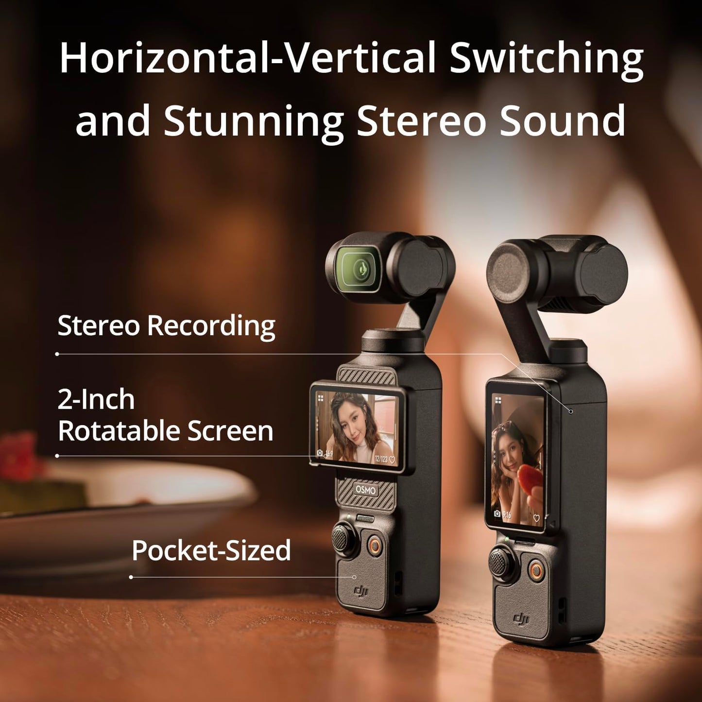 DJI Osmo Pocket 3 Creator Combo, Vlogging Cameras with 1'' CMOS, 4K/120fps Vlog Camera, 3-Axis Stabilization, Face/Object Tracking, Mic Included for Clear Sound, Digital Vlogging Camera for YouTube 🍁 All In One Marketplace Canada