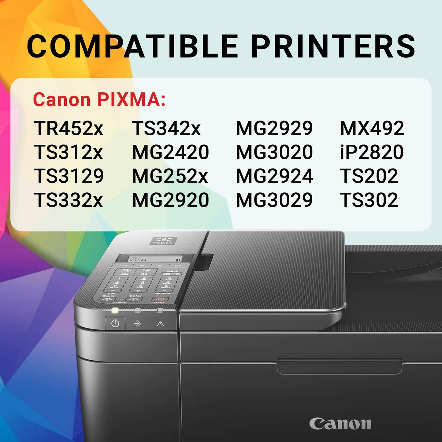 Canon Genuine Ink Cartridges PG-245XL Black/CL-246XL Colour, High-Yield Value Pack (2 Count), Original Canon Printer Ink for PIXMA TR4520 / TS3120 / TS3220 Series Printers 🍁 All In One Marketplace Canada