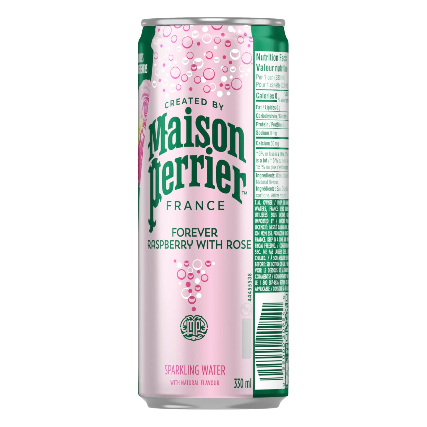 Maison Perrier Forever Raspberry Rose, Sparkling Water Beverage, 24 x 330ml 🍁 All In One Marketplace Canada