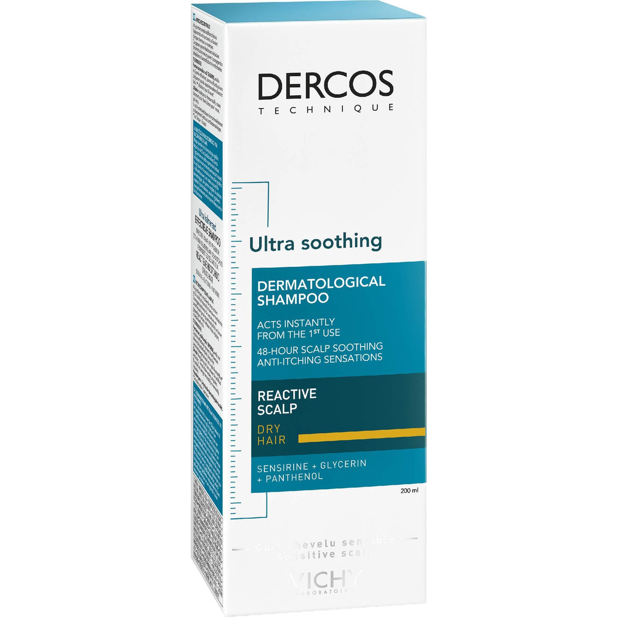 Vichy Dercos Sulfate-Free Shampoo for Irritated Scalp & Hair, 200mL 🍁 All In One Marketplace Canada