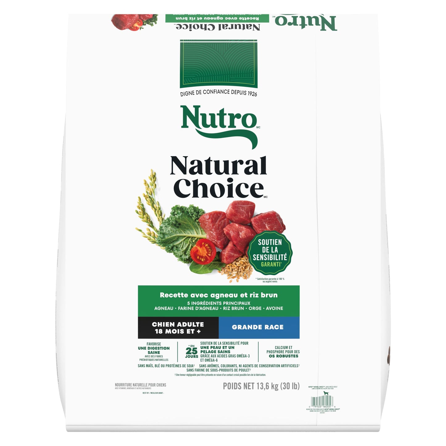 Nutro Natural Choice Adult Dry Dog Food, Lamb Flavour, 13.6kg 🍁 All In One Marketplace Canada