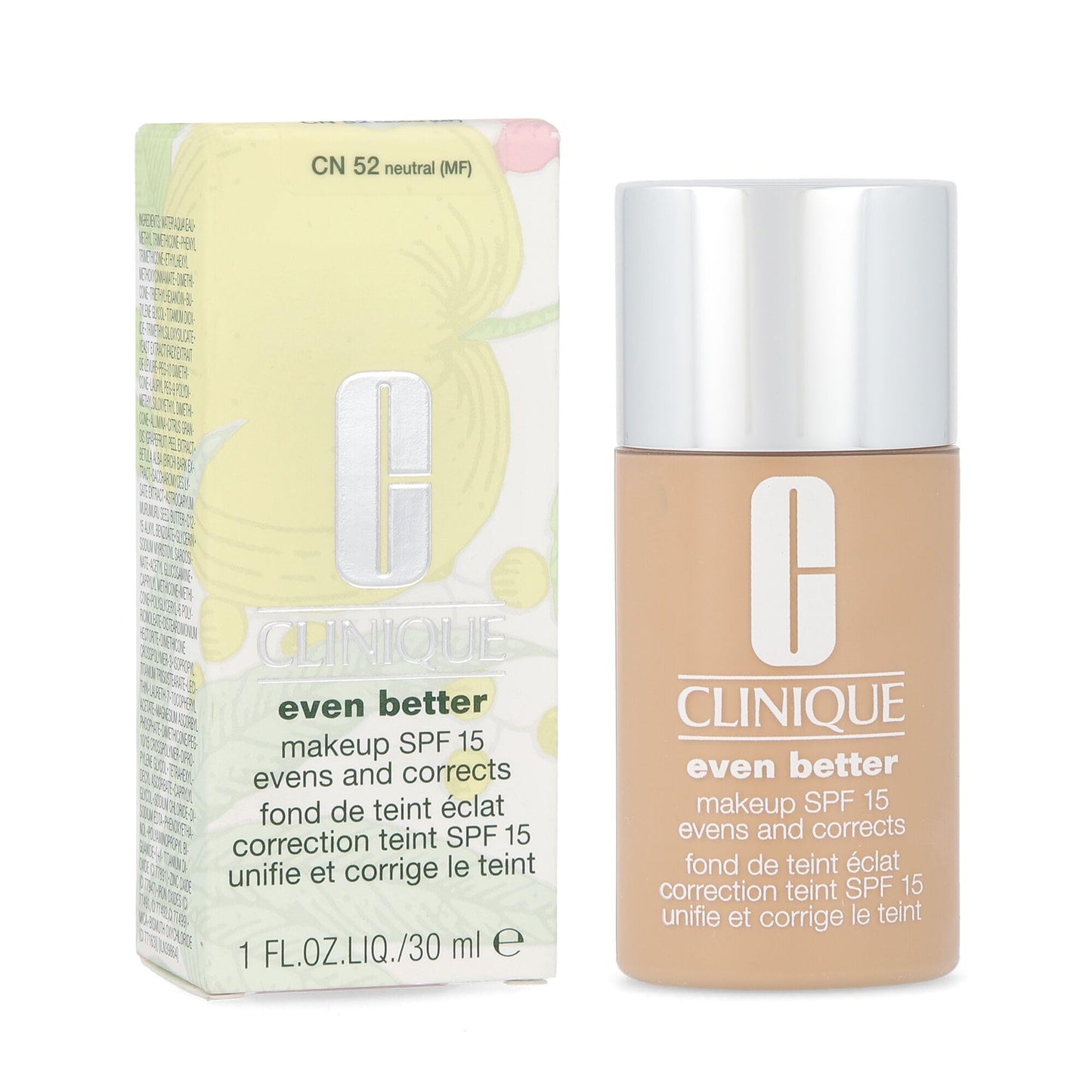 Clinique Even Better Makeup Medium Coverage Foundation Broad Spectrum SPF 15 | Evens Skin Tone + Reduces Dark Spots, Neutral 🍁 All In One Marketplace Canada