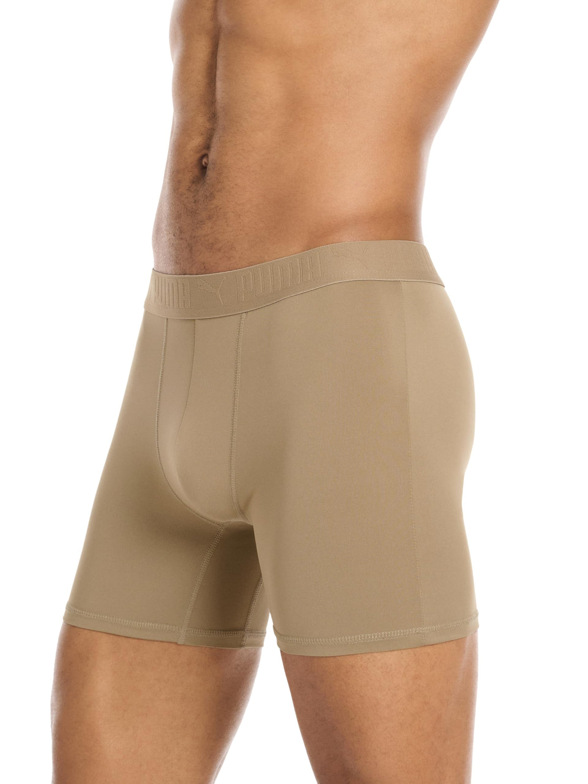 Puma Men's Boxer Briefs, Olive/Blue/Black, L 🍁 All In One Marketplace Canada