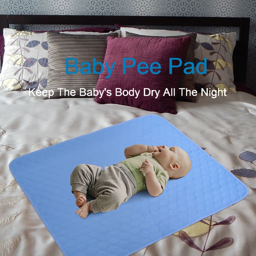 2PCS Reusable Underpads 34" x 36", Cooling Waterproof Bed Pads Washable for Incontinence Adults 🍁 All In One Marketplace Canada