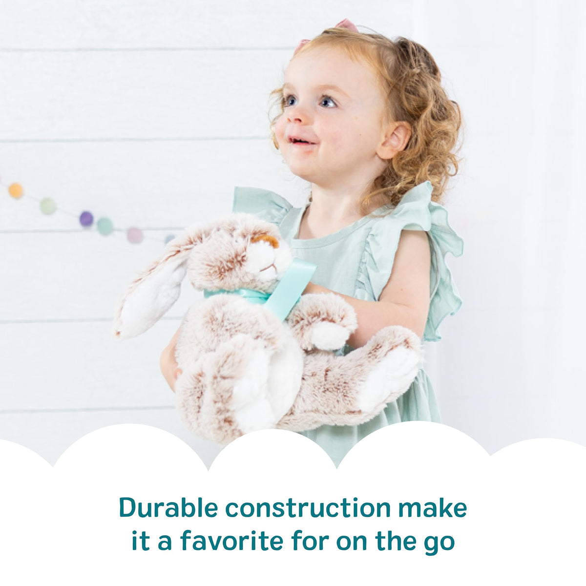 Melissa & Doug Burrow Bunny Stuffed Animal Plushie with Big Feet, Floppy Ears & Fluffy Tail, Adorable Pretend Play Toddler Toys for Girls & Boys 3+ 🍁 All In One Marketplace Canada