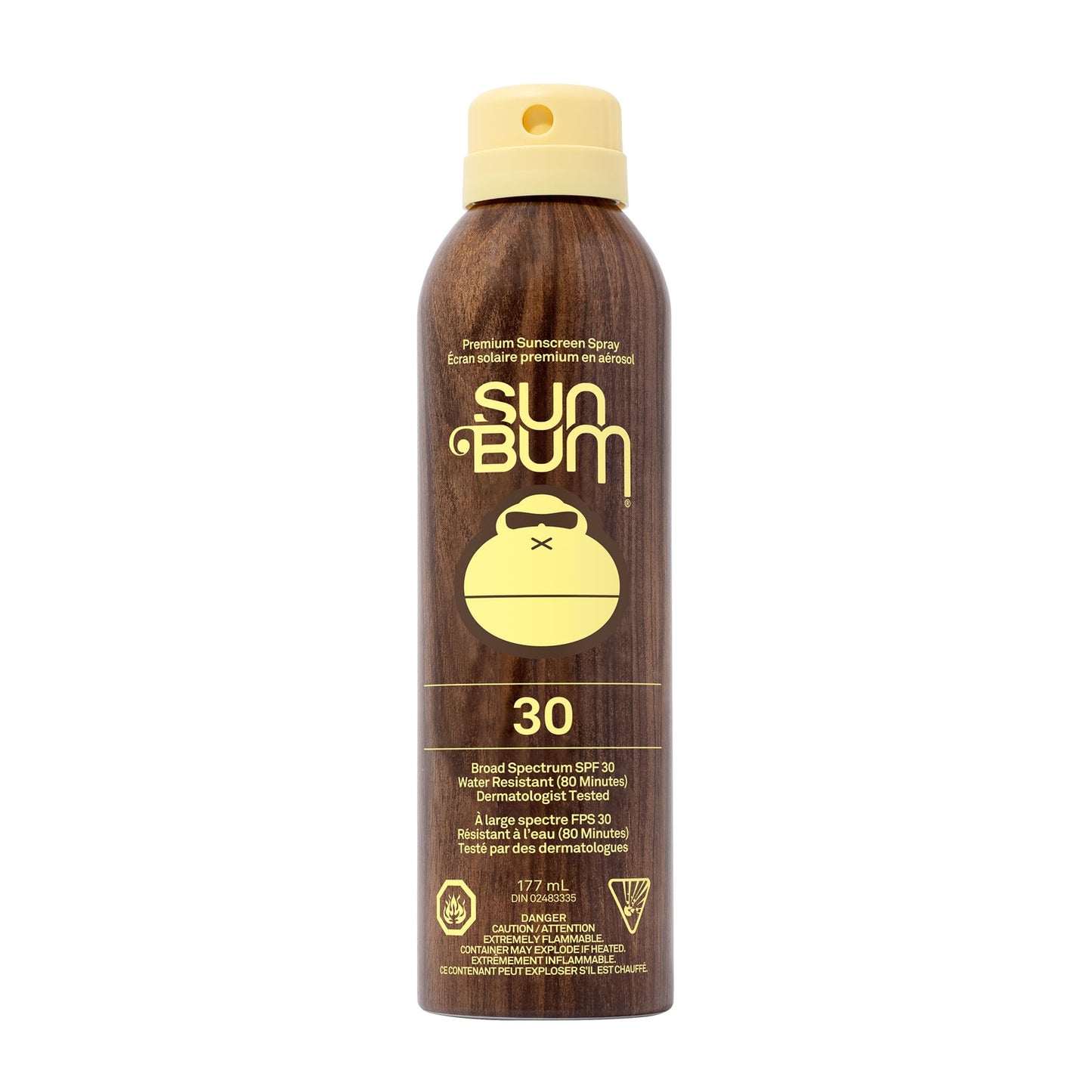 Sun Bum Original SPF 30 Sunscreen Spray - Broad Spectrum Moisturizing UVA/UVB Protection with Vitamin E - Vegan & Oxybenzone/Octinoxate Free - 177ml 🍁 All In One Marketplace Canada