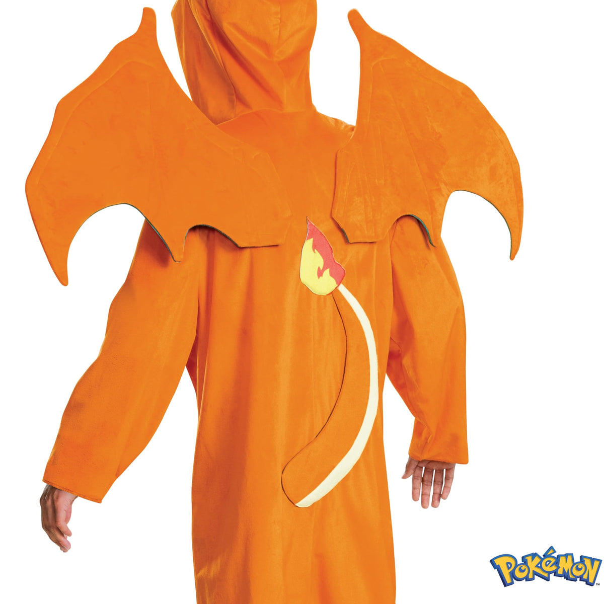 Disguise unisex-adult Charizard Costume Deluxe Official Pokemon Halloween Costume With Wings X-Large (50-52)