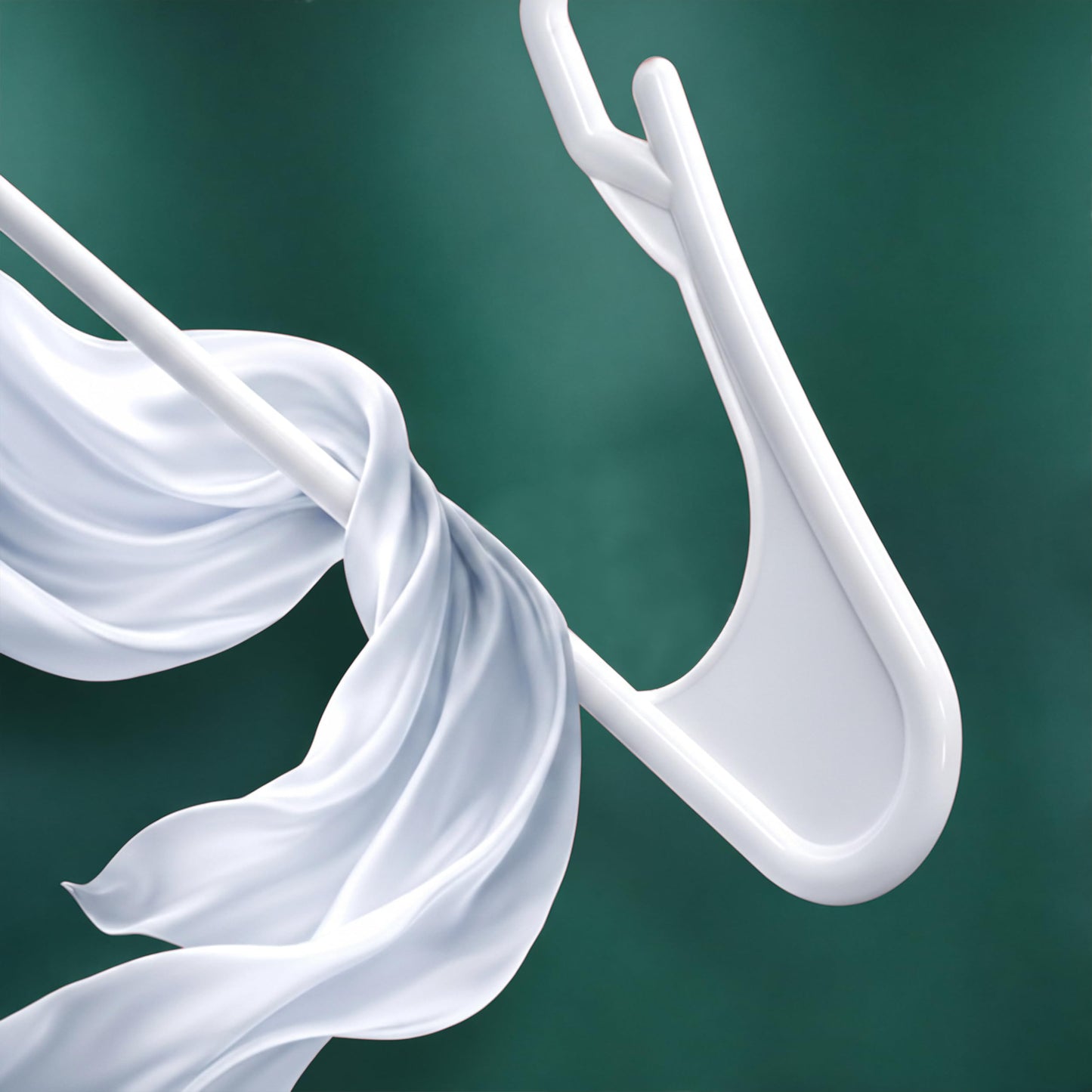 Utopia Home Plastic Hangers, 50 Pack, Clothes Hangers with Shoulder Grooves, Durable Space Saving Coat Hanger for Shirts, Pants, Skirts, Jackets, Blouses, Dresses and Everyday Wardrobe Use (White) 🍁 All In One Marketplace Canada