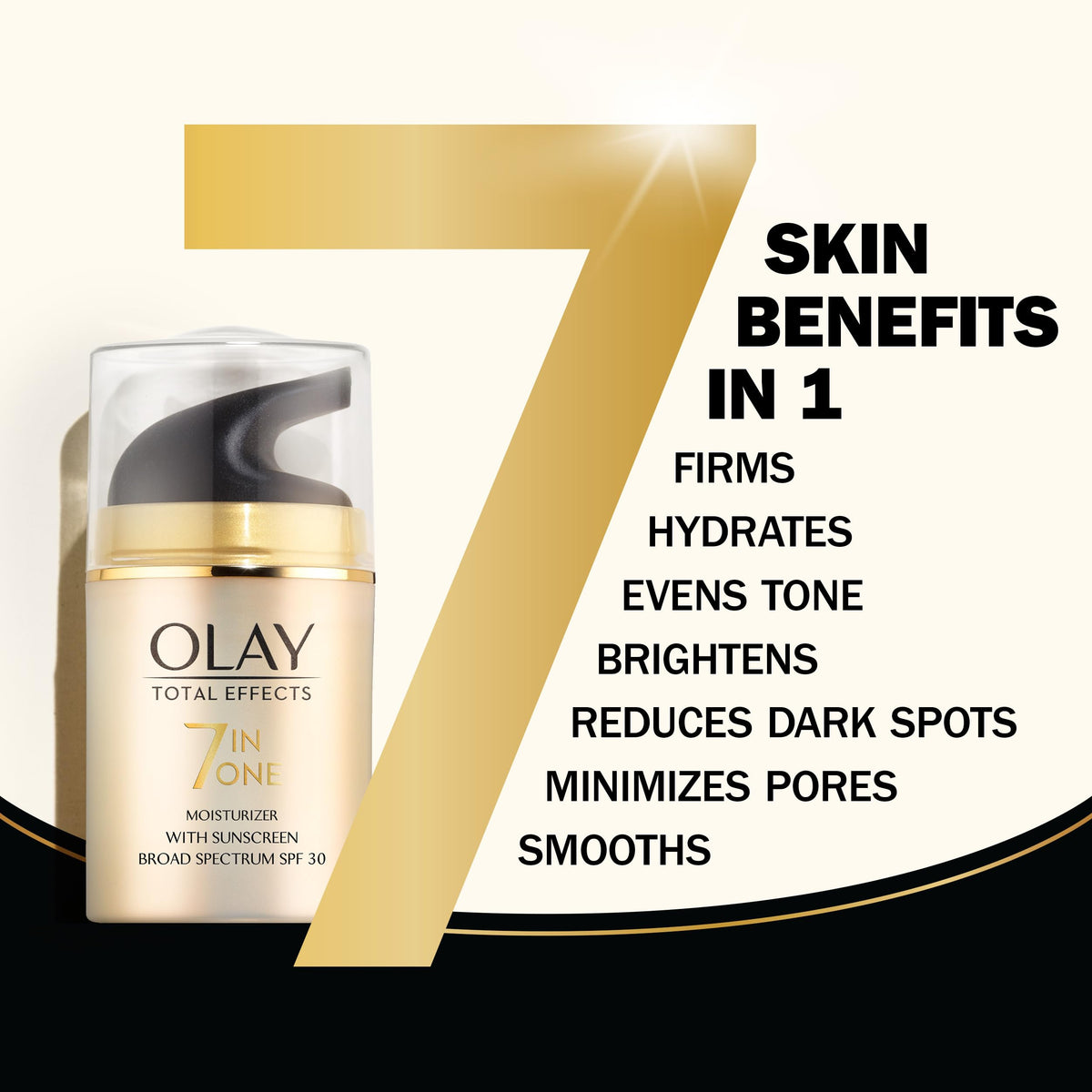 Olay Total Effects 7-In-One Anti-Aging Face Moisturizer with Vitamin B3, Niacinamide and Sunscreen SPF 30, 50ml 🍁 All In One Marketplace Canada