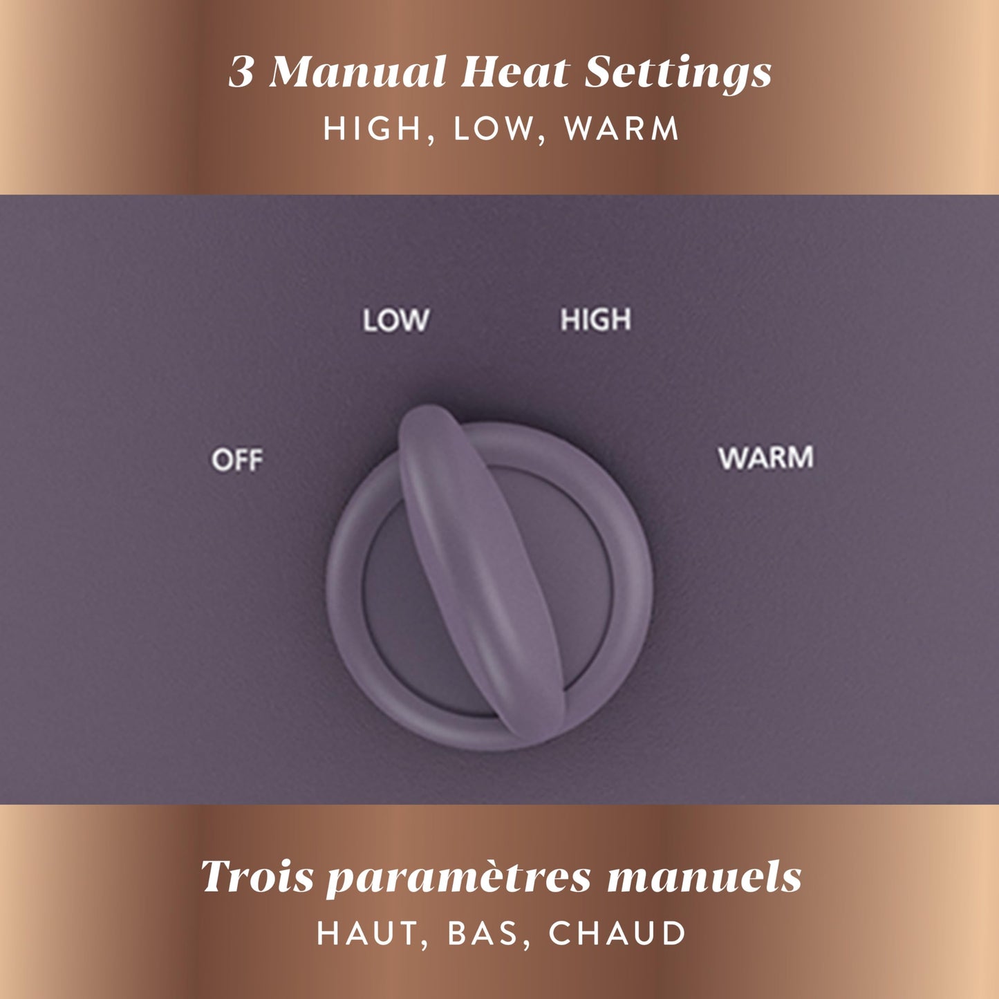 Crock-Pot Design Series 7-Quart Manual Slow Cooker, Purple Potato 🍁 All In One Marketplace Canada