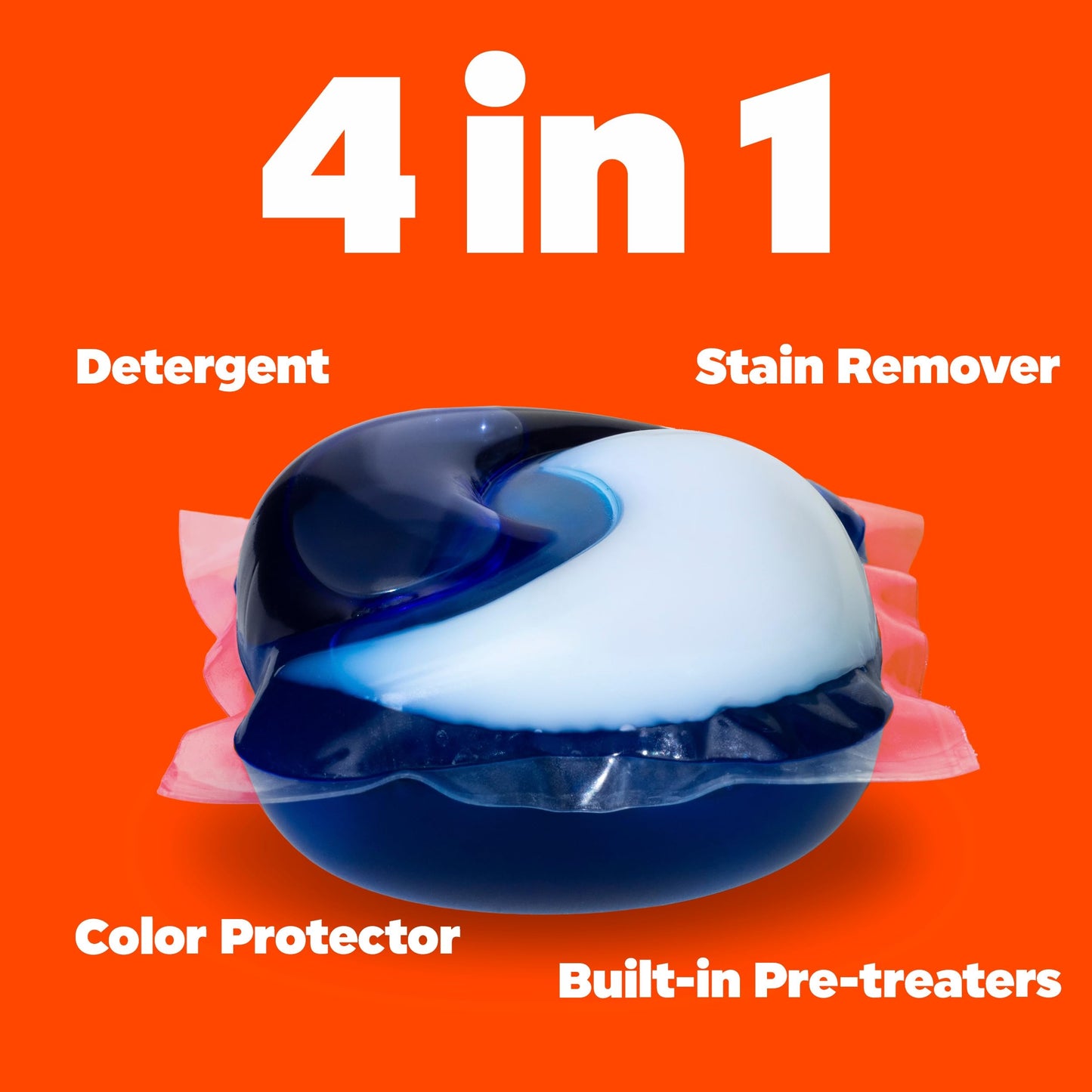 Tide PODS Laundry Detergent soap with a touch of Downy 4-in-1 Detergent, Stain Remover, Freshness, Softness, Fabric Protecter, HE Compaible, 85 Count 🍁 All In One Marketplace Canada