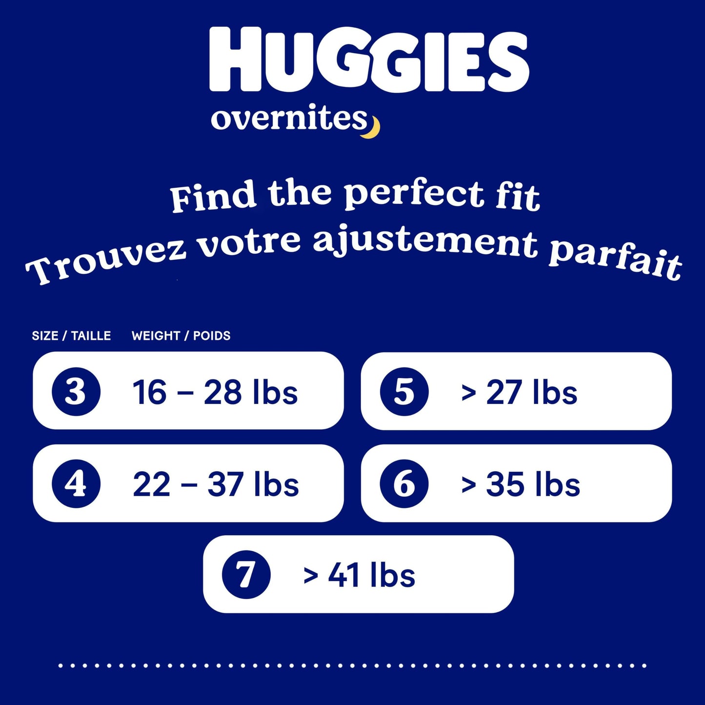 Huggies Overnites Nighttime Baby Diapers, Size 5, 100 Ct 🍁 All In One Marketplace Canada