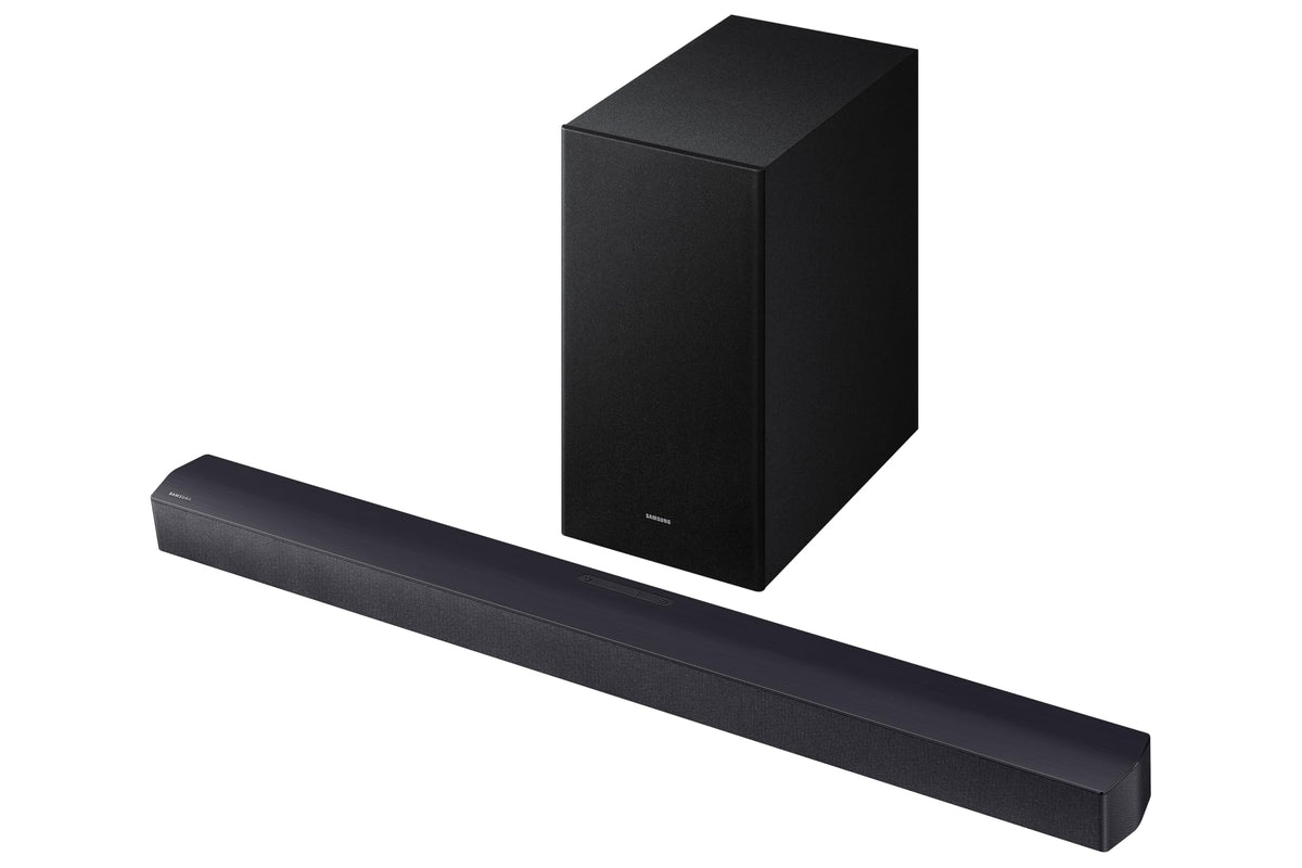 Samsung Sound Bar HW-B53CF/ZC, 2.1 Channel, Subwoofer, 300 watts, Surround Sound, Dolby Digital, DTS Virtual:X, Adaptive Sound, Bluetooth, HDMI ARC, Game Mode, Soundbar 🍁 All In One Marketplace Canada