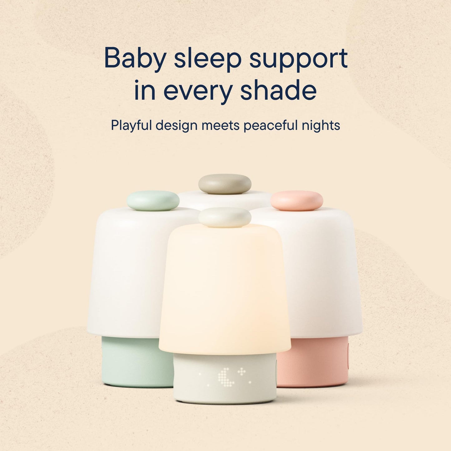 Hatch Baby Sound Machine, Night Light | Hatch Baby Model | Sleep Support | Registry Essential, Routine Builder, Time-to-Rise Alarm Clock, White Noise, Nursery Stories, Toddler Kids (Wi-Fi), Greige 🍁 All In One Marketplace Canada