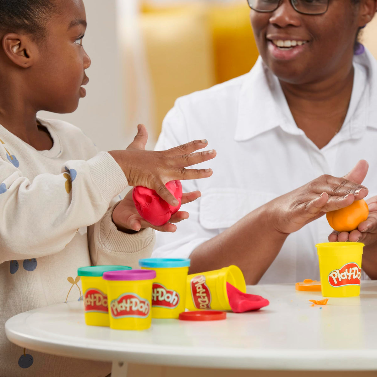 Play-Doh 24-Pack of Modeling Compound for Kids Toys for 2 Year Old and Up, 3-Ounce Cans, Great for Arts and Crafts, Party Favors 🍁 All In One Marketplace Canada