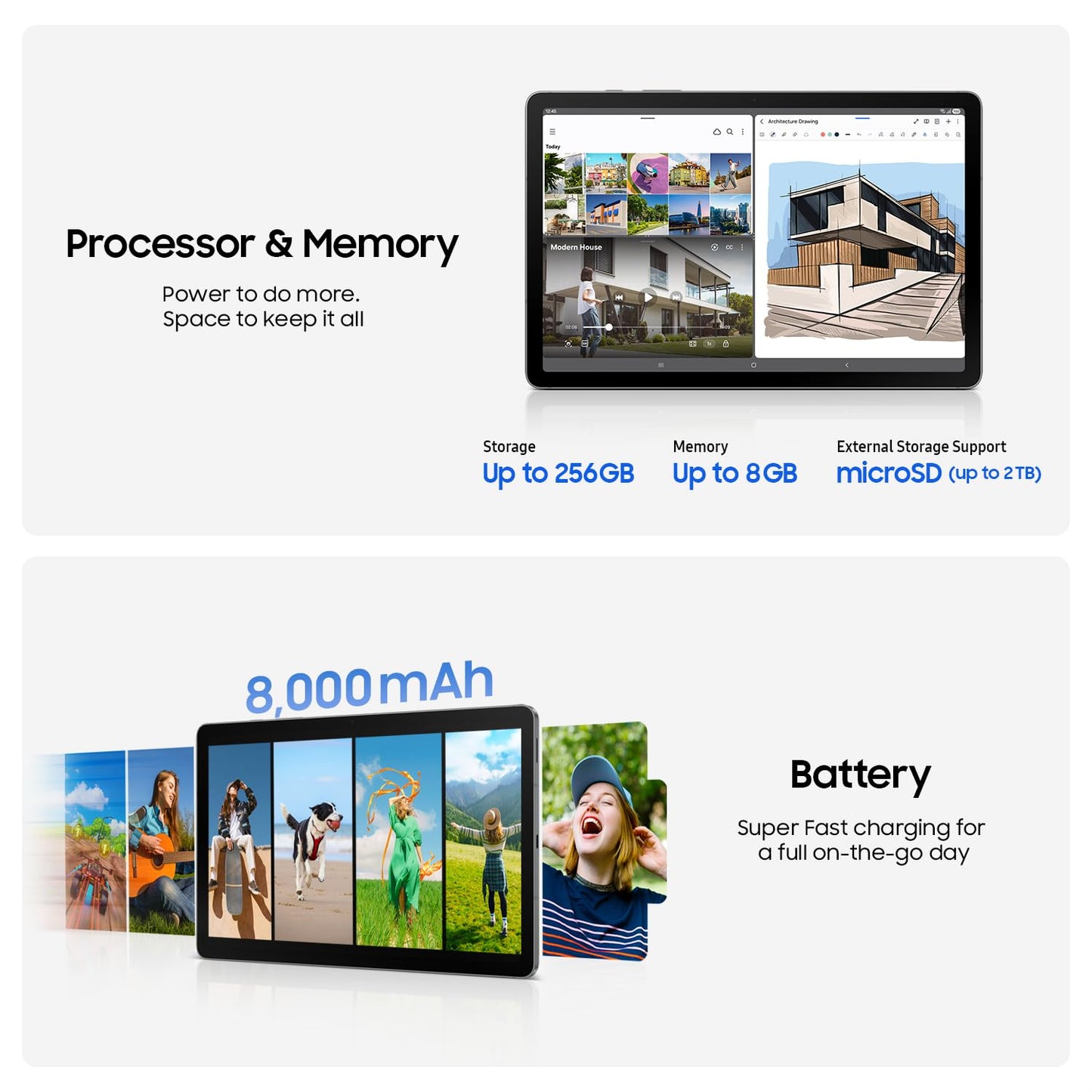 Samsung Galaxy Tab S10 Lite (CAD Version) - Graphite, 256GB, 10.9" Android Tablet, AI Assistant, 8000mAh Battery, S Pen Inlcuded 🍁 All In One Marketplace Canada