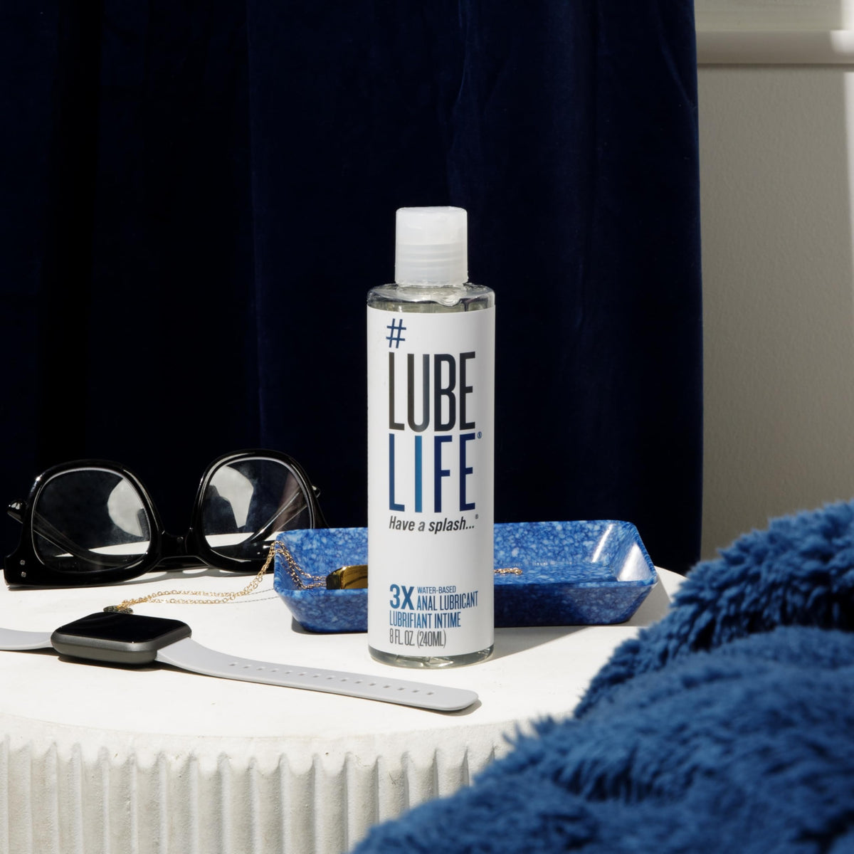 LubeLife 3X Anal Personal Lubricant, Thicker Water-Based lube for Men, Women and Couples, Extra Protection, Non-Sticky, Smooth Glide, 8 Fl Oz 🍁 All In One Marketplace Canada