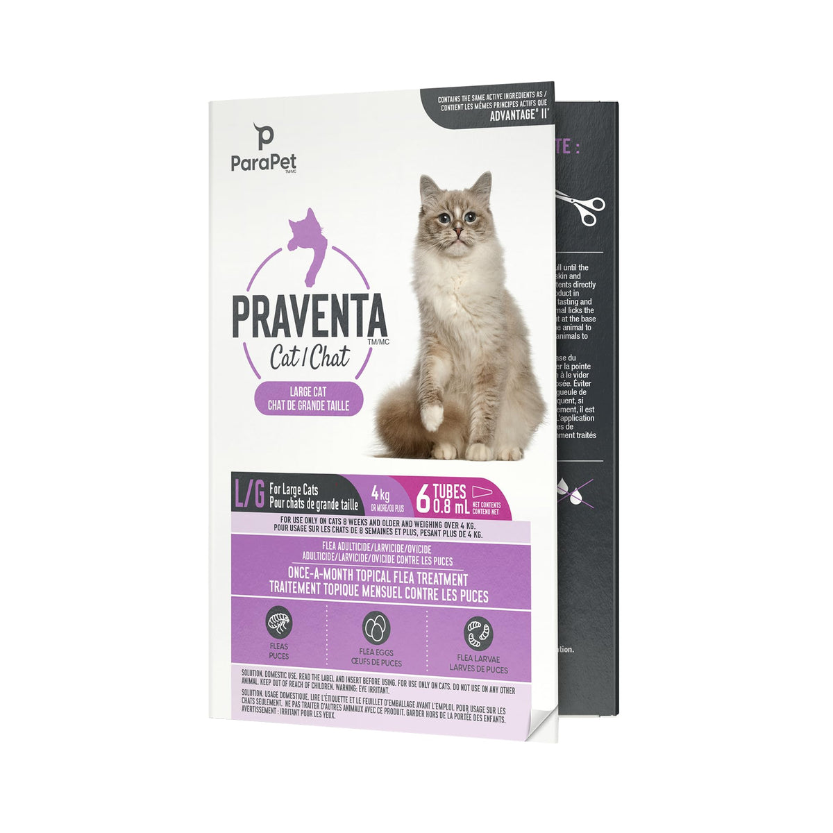 Parapet Praventa for Large Cats - 6 Tubes 🍁 All In One Marketplace Canada