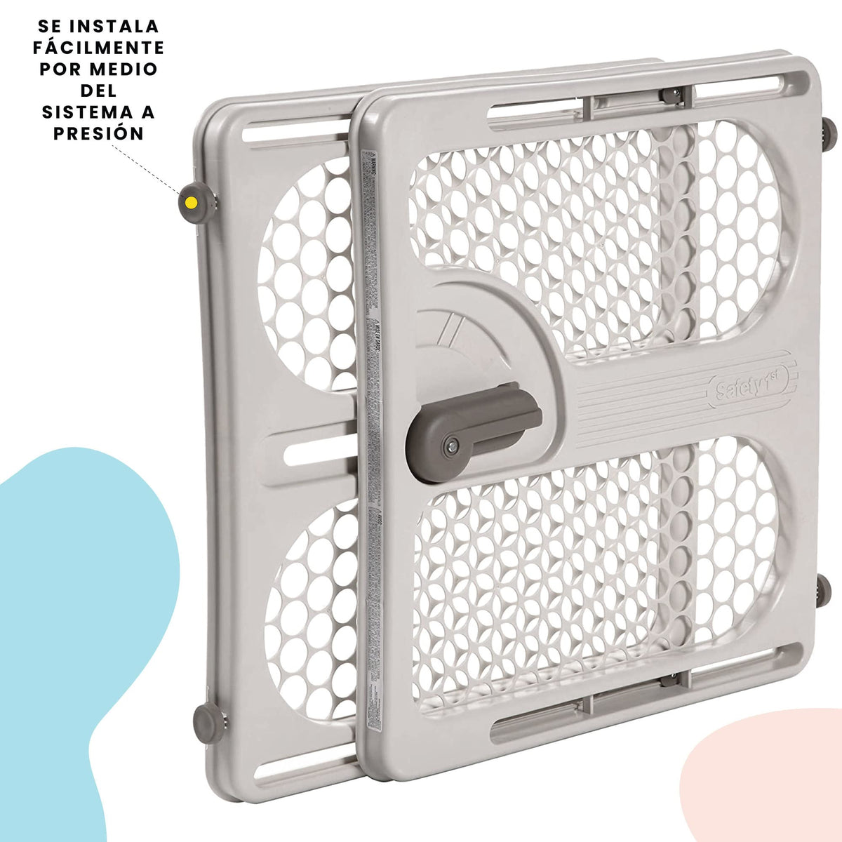 Safety 1st Pressure Mount Easy Fit Security Gate, Fits Spaces between 28" and 40", and 27" Tall, White 🍁 All In One Marketplace Canada