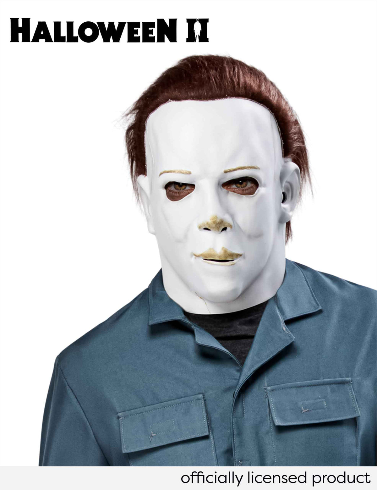 Rubie's Men's Halloween II Michael Myers Overhead Latex Mask, One Size