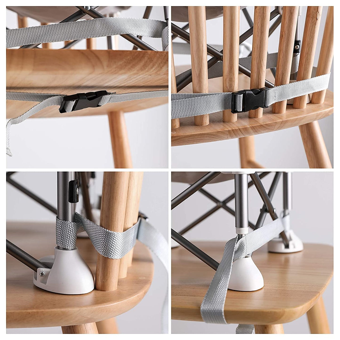 PandaEar Portable Baby Seat Travel Chair| Compact Fold with Straps for Indoor/Outdoor Use| Great for Camping, Beach, Lawn |Toddlers, Kids, Boys, Girls (Neural Seat) 🍁 All In One Marketplace Canada