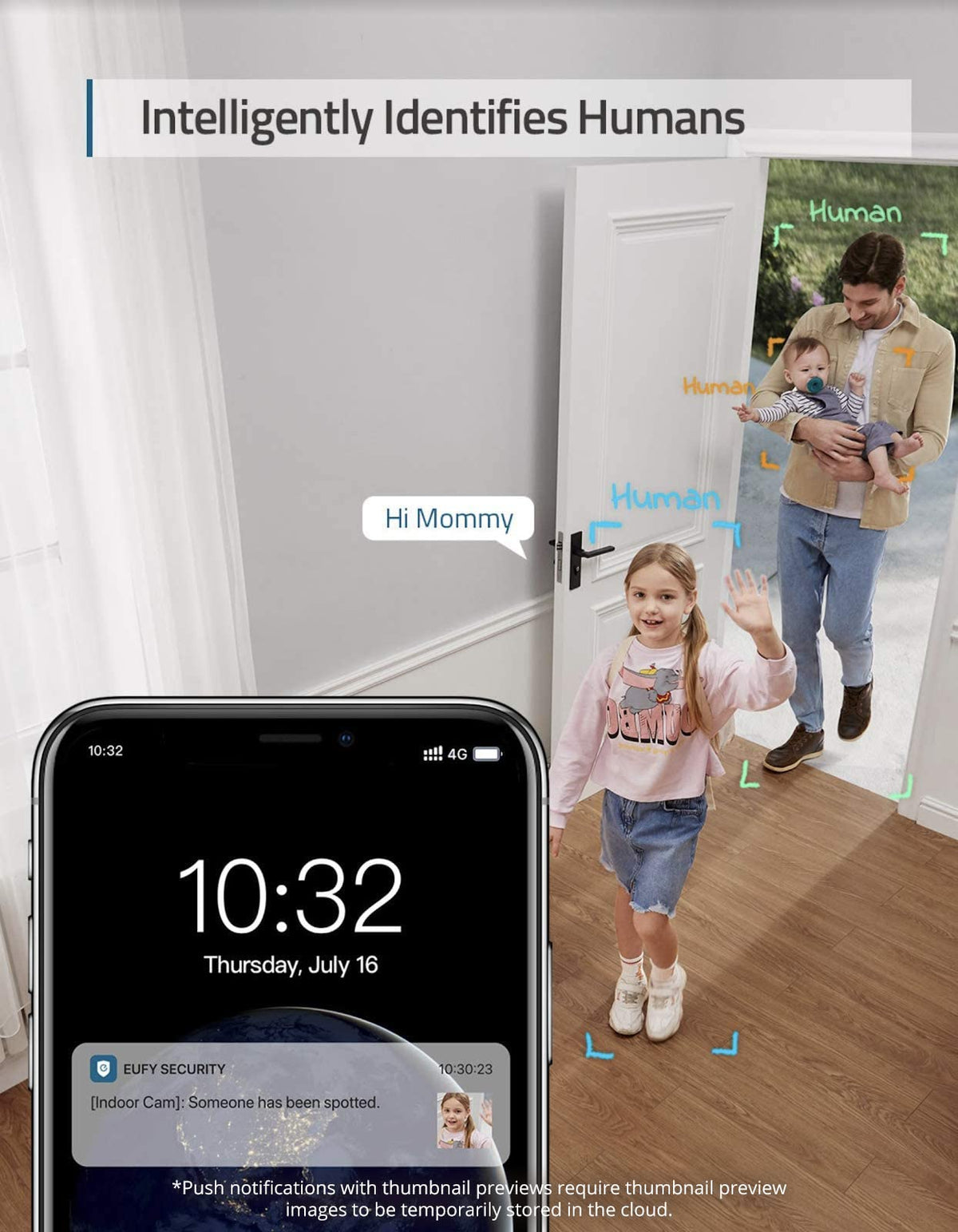 eufy Security Indoor Cam E220, 2K, Pan & Tilt, Indoor Security Camera, Wi-Fi Plug-in Camera, Human & Pet AI, Voice Assistant Compatibility, Night Vision, Motion Tracking, HomeBase not Compatible 🍁 All In One Marketplace Canada