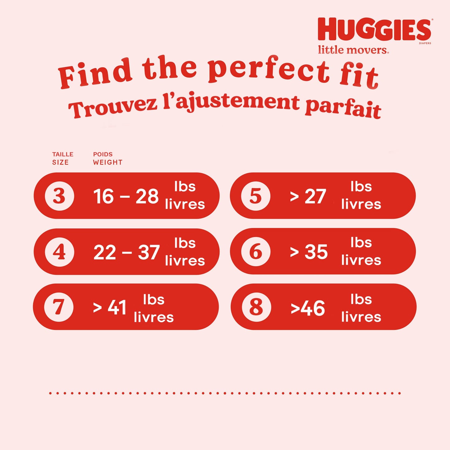 Huggies Size 6 Diapers, Little Movers Baby Diapers, Size 6 (35+ lbs), 108 Count 🍁 All In One Marketplace Canada