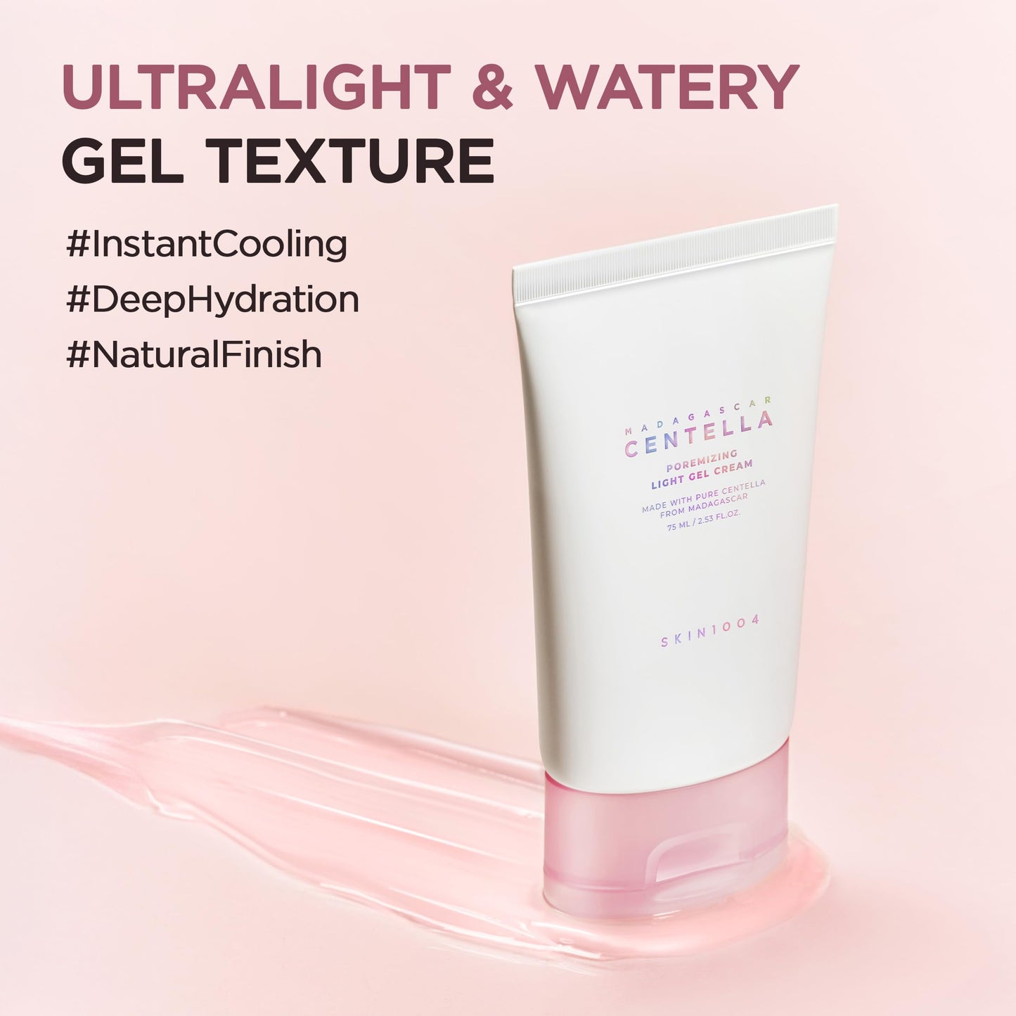 SKIN1004 Madagascar Centella Poremizing Light Gel Cream 2.53 fl.oz (75ml) | Tightens Pores | Soothes Irritated Skin 🍁 All In One Marketplace Canada
