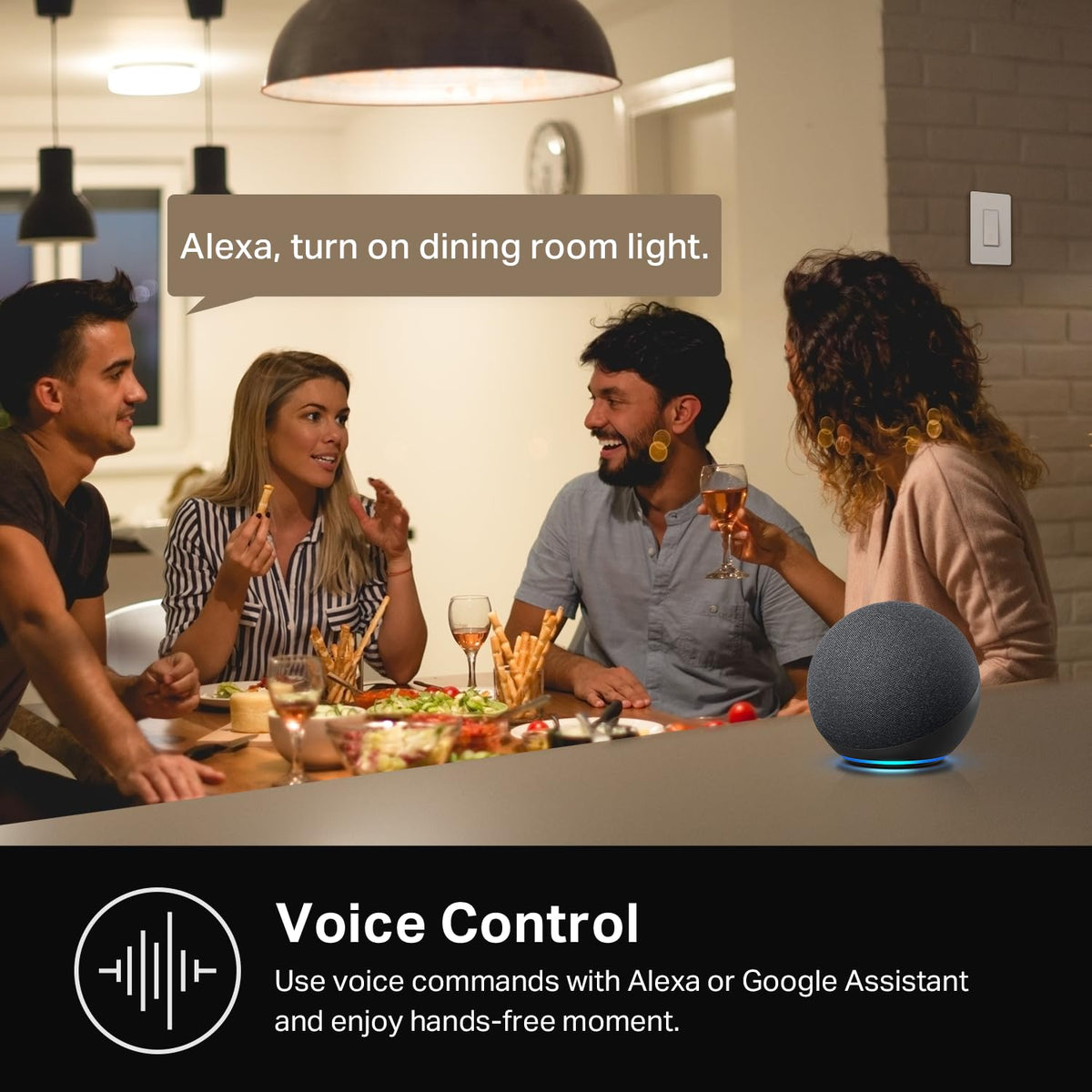 Kasa Smart 3-Way Light Switch Kit by TP-Link (HS210 KIT) - Neutral Wire and 2.4GHz Wi-Fi Connection Required, Works with Alexa and Google Home, No Hub Required, UL Certified, White,2 Count (Pack of 1) 🍁 All In One Marketplace Canada
