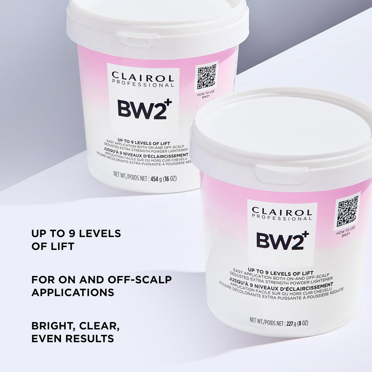 Clairol Professional BW2+ Dedusted Extra Strength Powder Lightener for Hair Highlights, 8 oz | 227 g 🍁 All In One Marketplace Canada