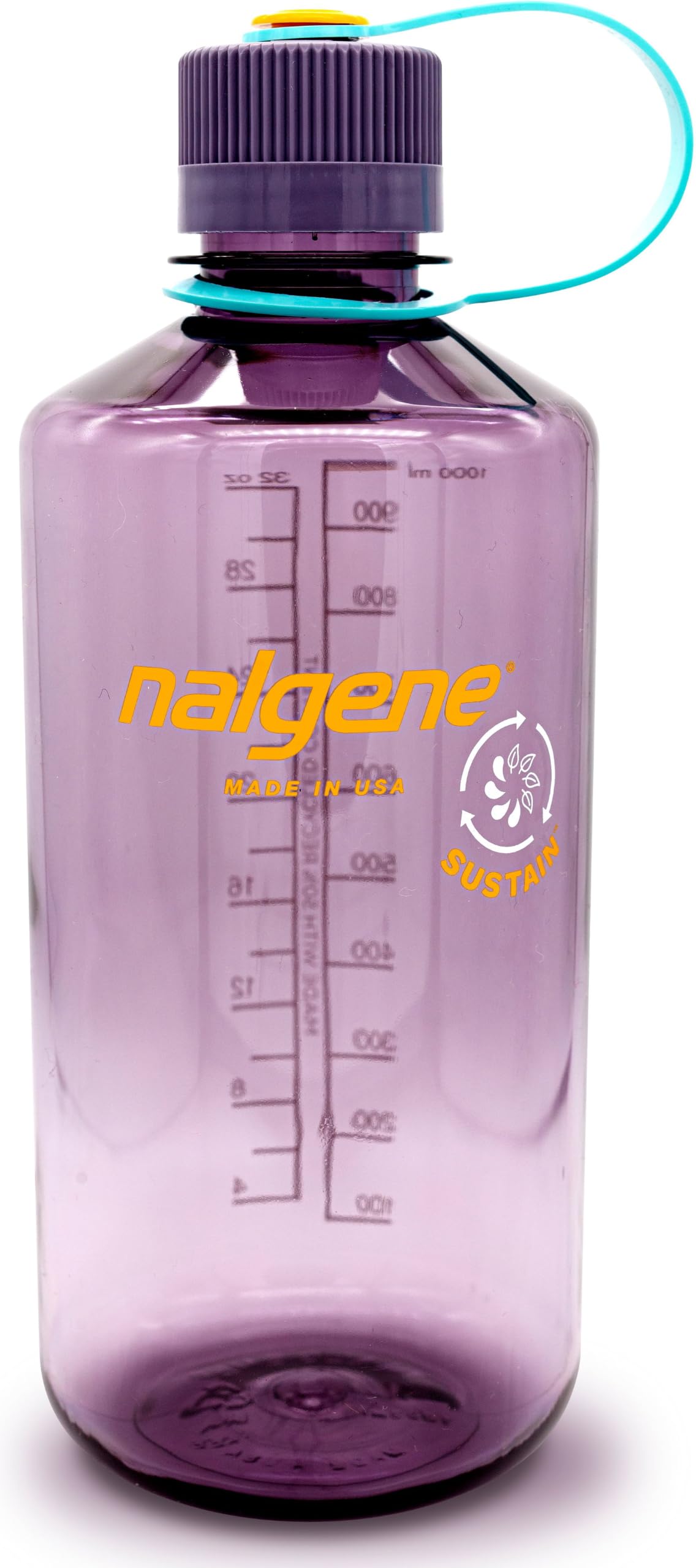 Nalgene Sustain Tritan BPA-Free Water Bottle Made with Material Derived from 50% Plastic Waste, 32 OZ, Narrow Mouth, 1 Count 🍁 All In One Marketplace Canada