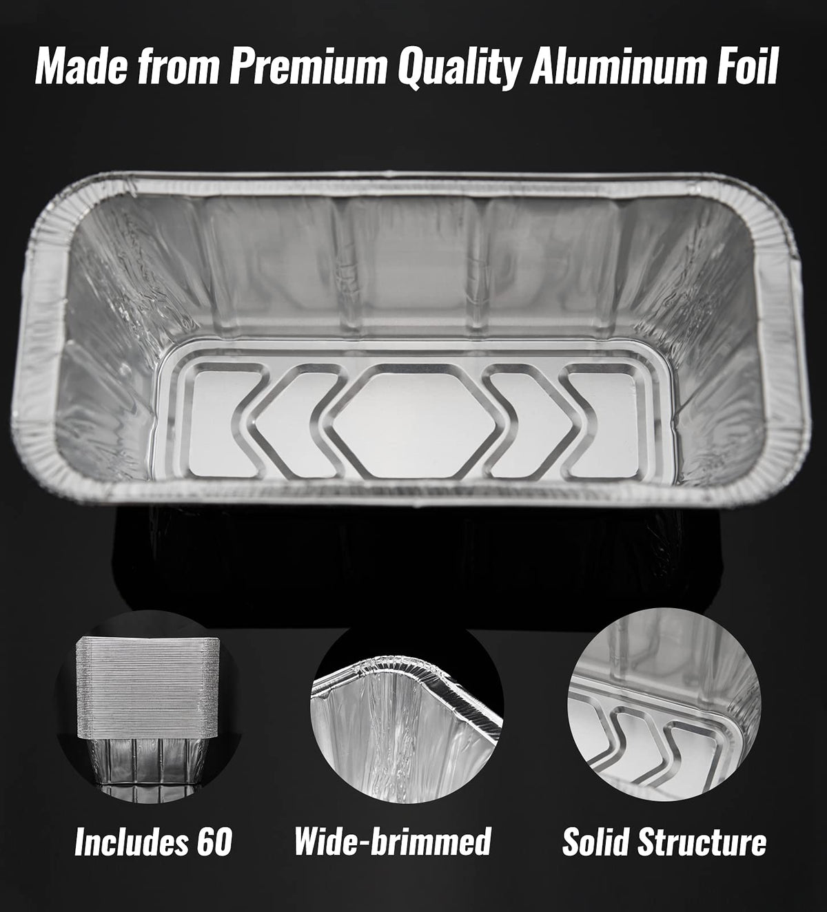 NUPICK 40 Pack Grease Cup Liners for Blackstone 17"/28"/36" Griddle, Drip Pan Liners for Blackstone 5017, Disposable Aluminum Foil Drip Pan Liner 🍁 All In One Marketplace Canada