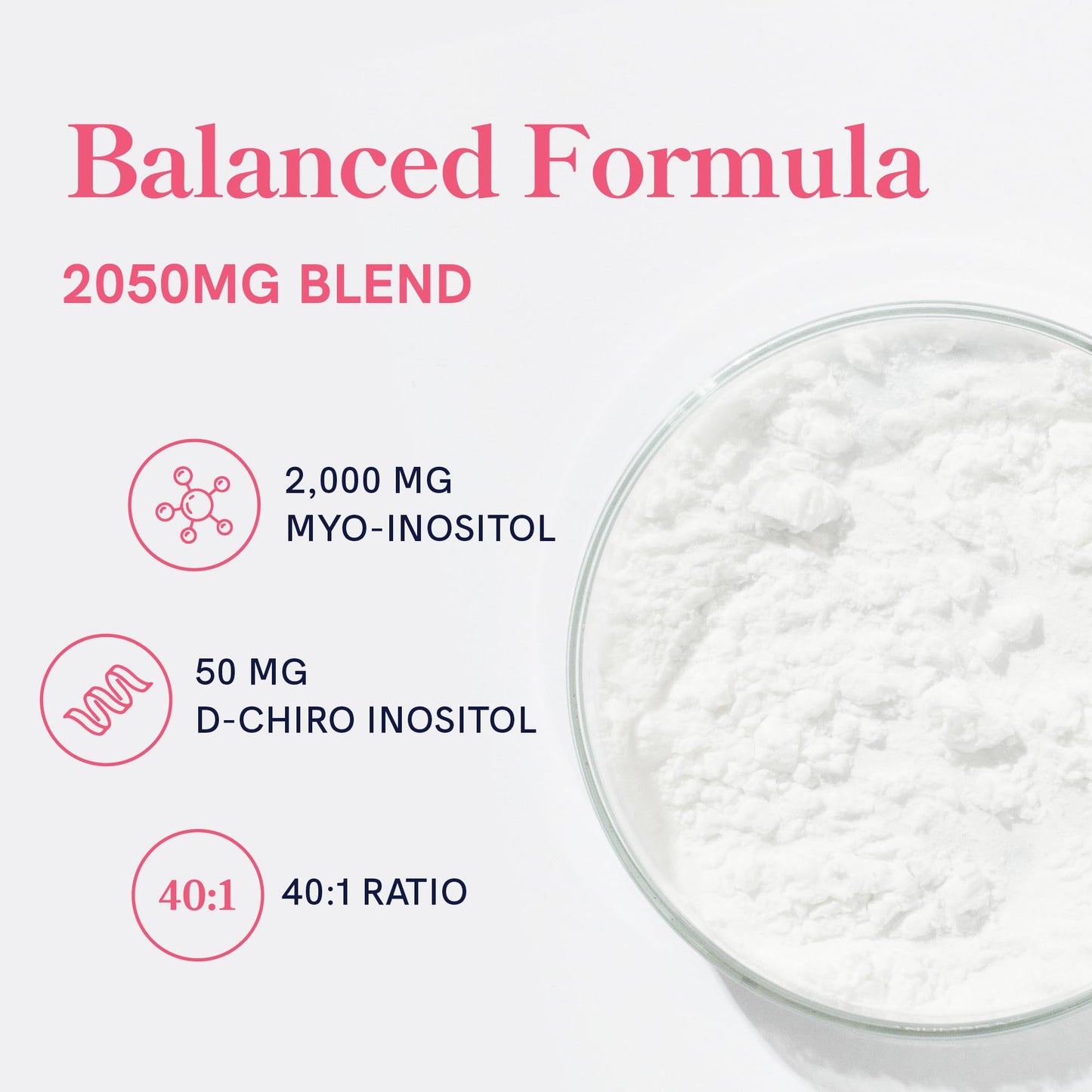 Inositol | Hormone Balance for Women | Myo-Inositol & D-Chiro | Ideal 40:1 Ratio | Myoinositol 2000mg, D Chiro 50mg | Regulate Menstrual Cycle & Support Ovarian Health | 120 Ct (1 Month Supply) 🍁 All In One Marketplace Canada