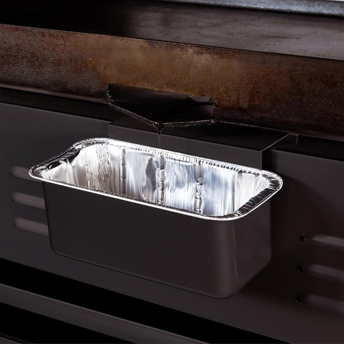 Rushare 30 Pack Drip Pan Liners for Blackstone 17"/22"/30"/28"/36" Griddle, Grease Cup Liners for Blackstone 5017, Disposable Aluminum Foil Drip Pan Liner, 8 x 3.7 Inch 🍁 All In One Marketplace Canada