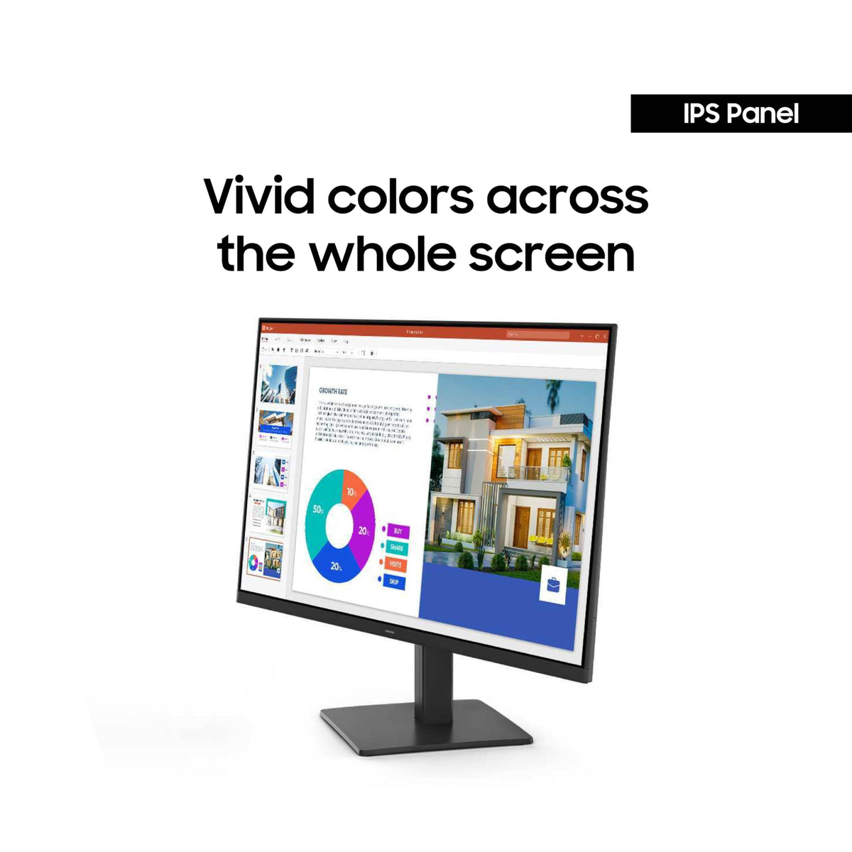 Samsung 24-inch FHD Flat Screen IPS Panel 5ms Monitor with 120 Hz Refresh Rate, Game Picture Mode & Super Slim Design (LS24F320GANXZA) - [Canada Version] 🍁 All In One Marketplace Canada