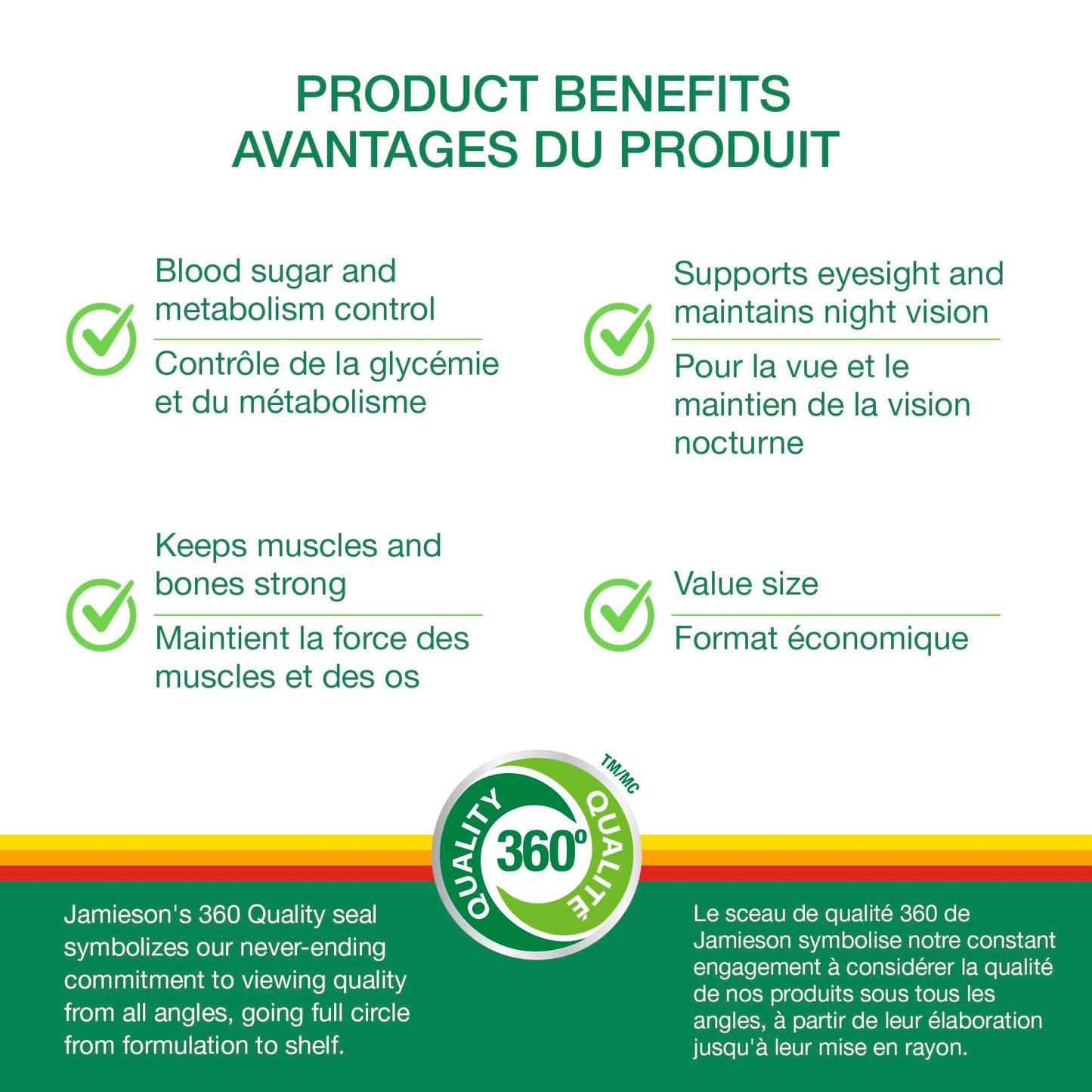 Jamieson 100% Complete Multivitamin For Men 50+, with Siberian Ginseng, Lutein, and More Magnesium. Supports Immunity, Energy, Overall Health, Eye Support, and Bone Health, Gluten-Free, One Per Day, 160 Caplets 🍁 All In One Marketplace Canada